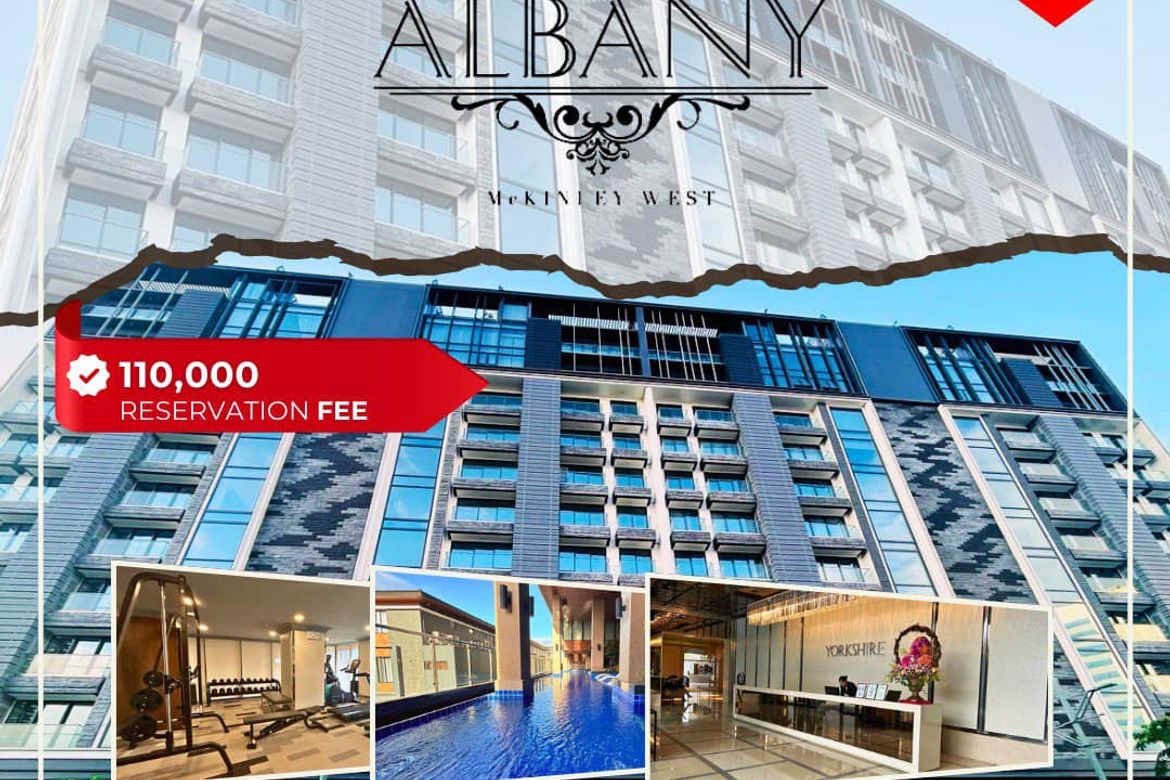 2 Bedroom Condo for Sale in The Albany, BGC, Taguig, Metro Manila