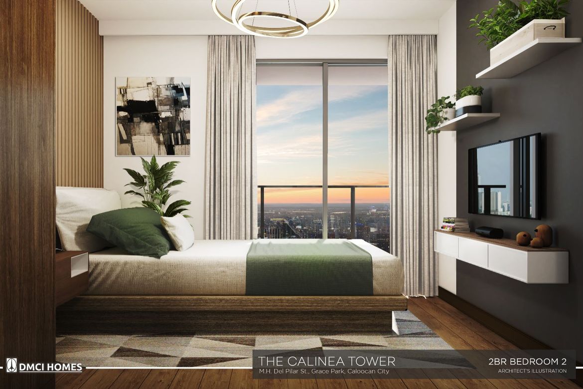 2 Bedroom Condo for Sale in The Calinea Tower, Barangay 91, Caloocan, Metro Manila near LRT-1 Monumento – photo 3