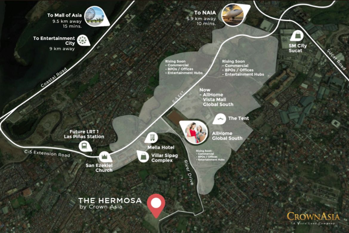 2 Bedroom Condo for Sale in The Hermosa by COHO, Pulang Lupa Uno, Las Piñas, Metro Manila – photo 8
