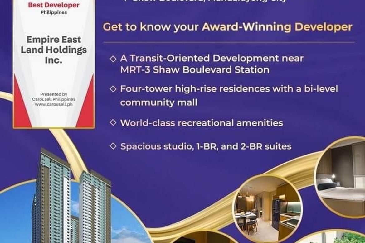 2 Bedroom Condo for Sale in The Paddington Place, Highway Hills, Mandaluyong, Metro Manila near MRT-3 Shaw Boulevard – photo 7