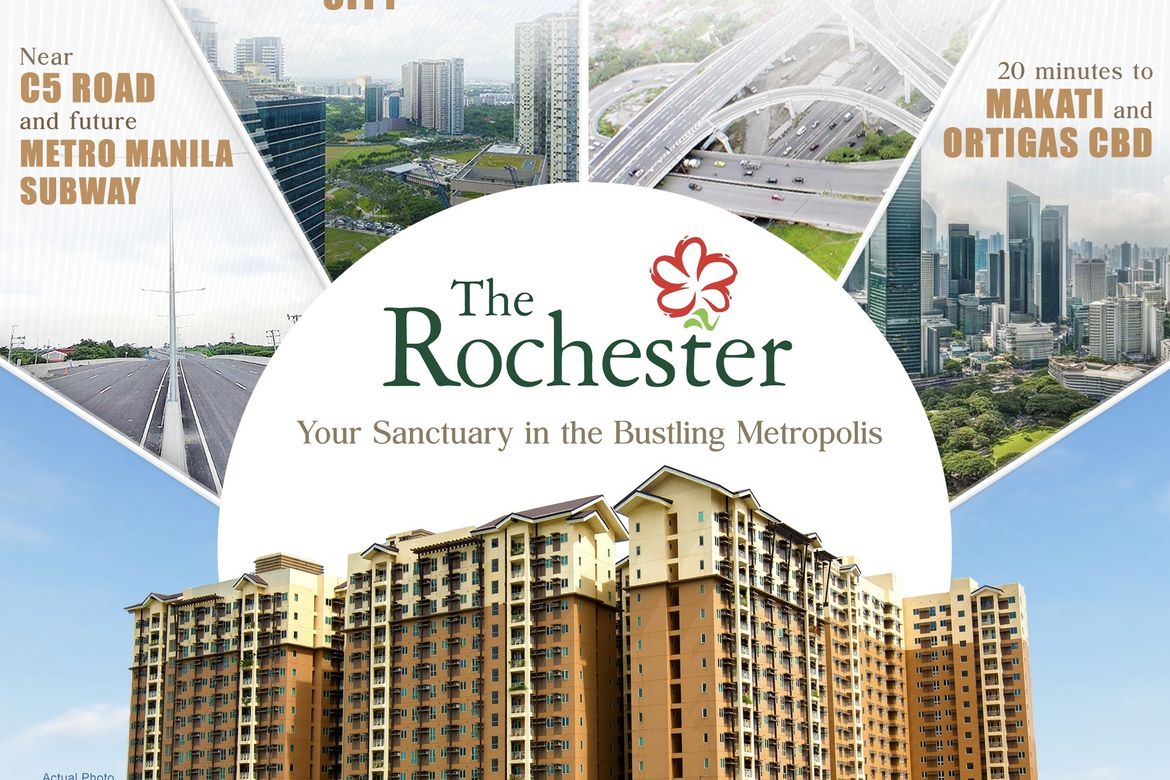 2 Bedroom Condo for Sale in The Rochester, San Joaquin, Pasig, Metro Manila