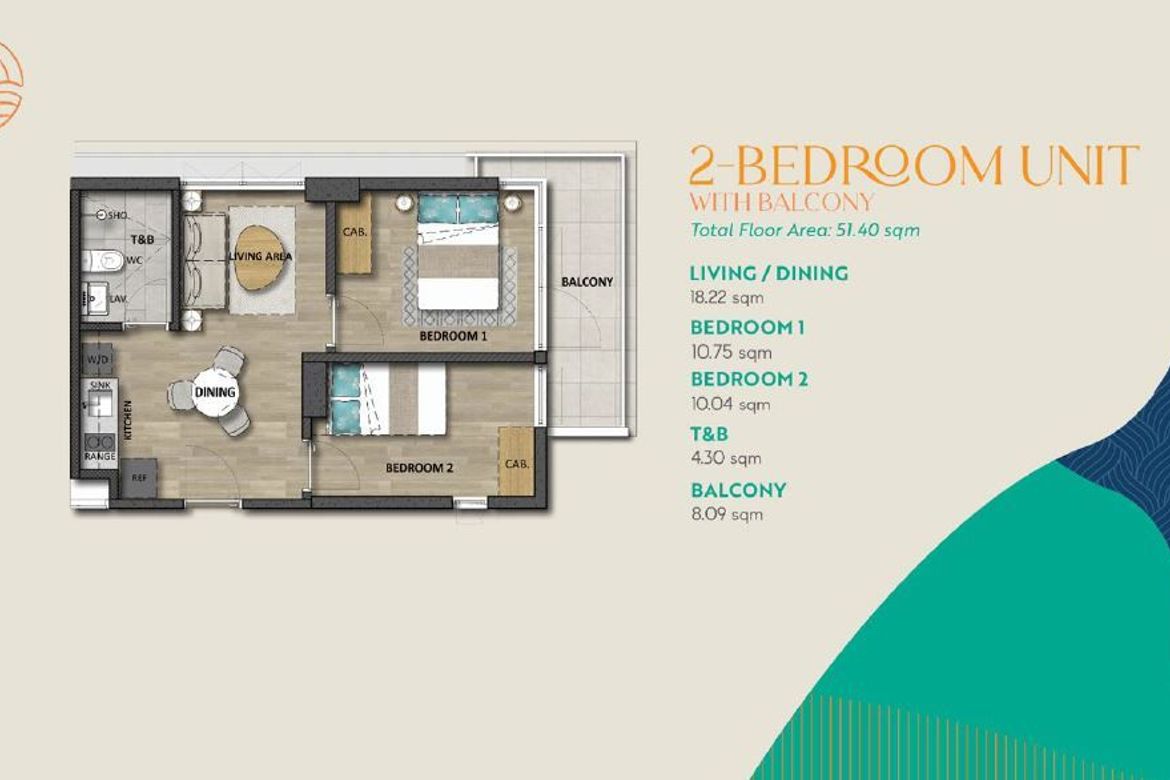 2 Bedroom Condo for Sale in Totolan, Dauis, Bohol – photo 2
