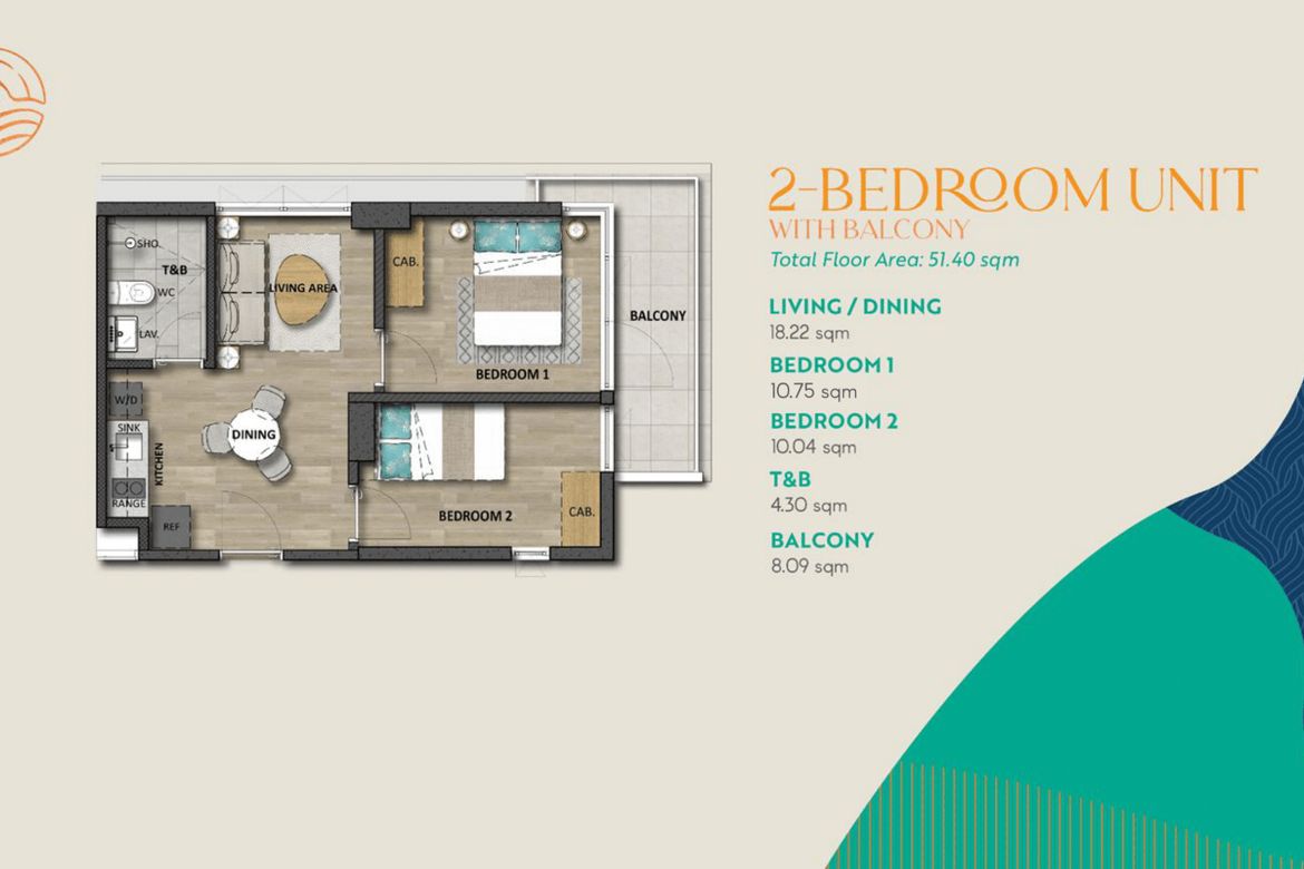 2 Bedroom Condo for Sale in Totolan, Dauis, Bohol – photo 8
