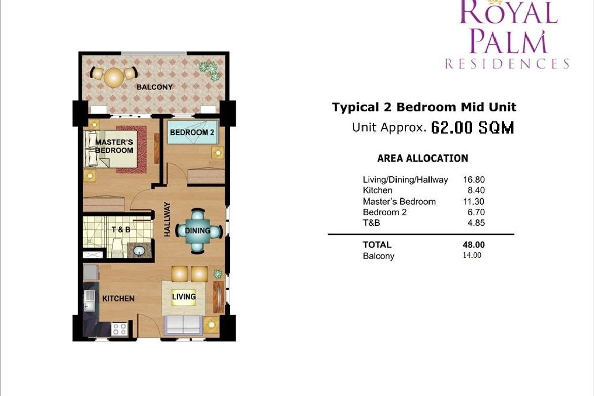 2 Bedroom Condo for Sale in Ususan, Taguig, Metro Manila – photo 8