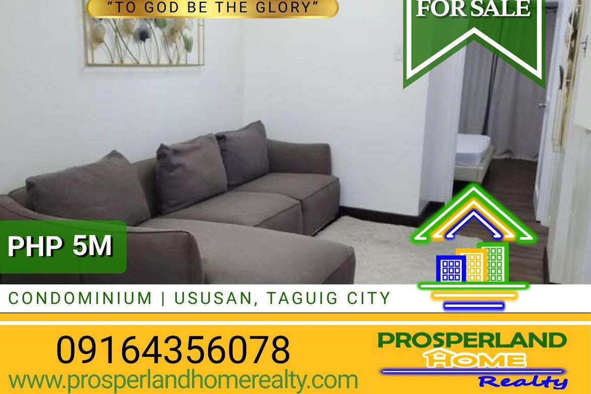 2 Bedroom Condo for Sale in Ususan, Taguig, Metro Manila