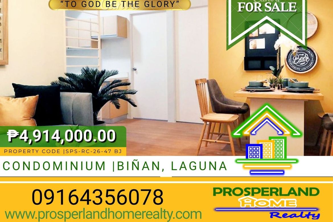 2 Bedroom Condo for Sale in Zapote, Biñan, Laguna