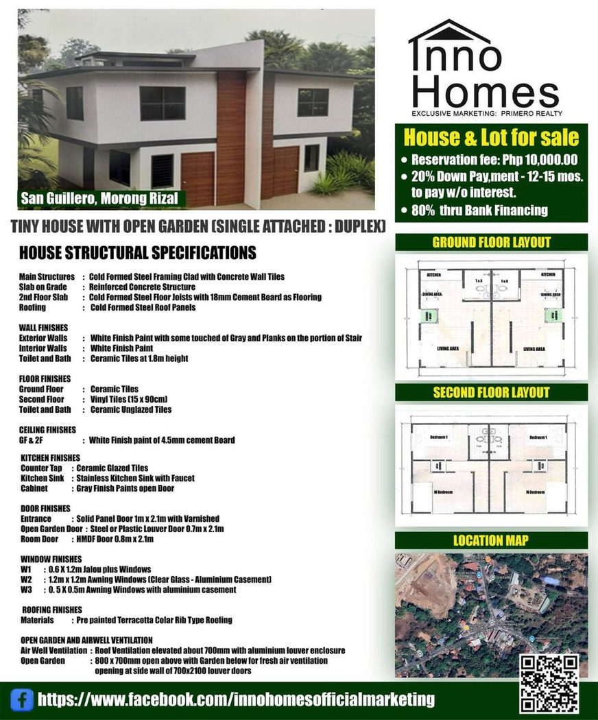 2-Bedroom Duplex Townhouse for Sale in Inno Homes, San Guillermo, Morong, Rizal – photo 10
