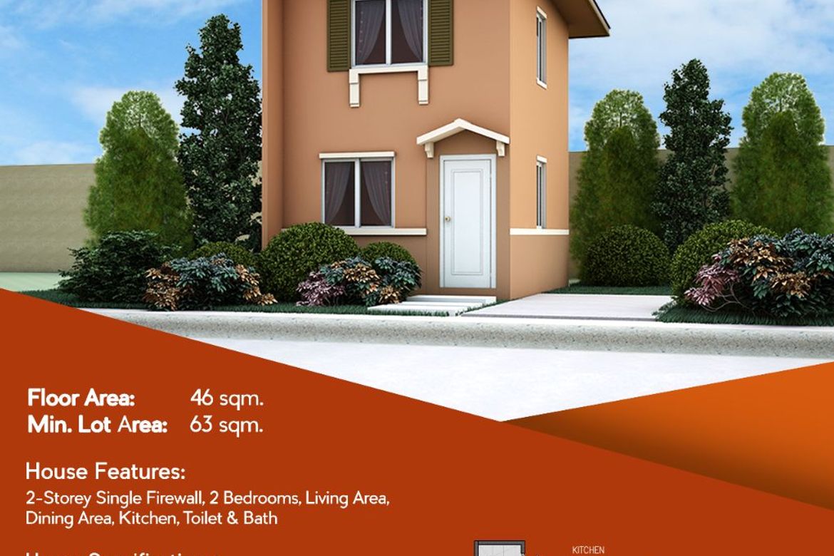 2 Bedroom House for Sale in Camella Calamba, Palo-Alto, Calamba, Laguna – photo 7