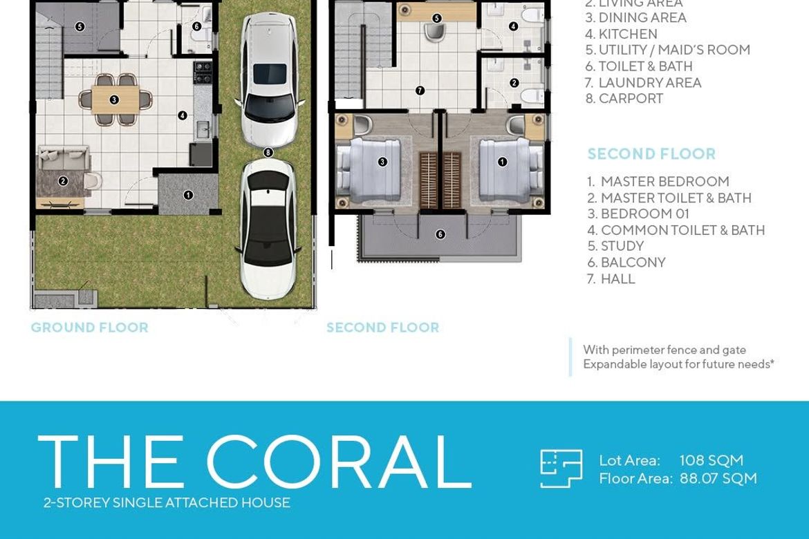 2 Bedroom House for Sale in Cerulean Residences, San Francisco, General Trias, Cavite – photo 3