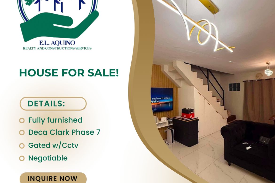 2 Bedroom House for Sale in Margot, Angeles, Pampanga