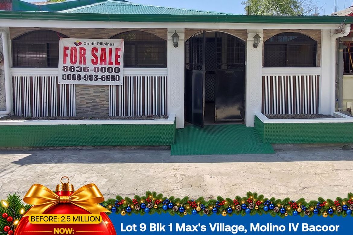 2 Bedroom House for Sale in Molino IV, Bacoor, Cavite