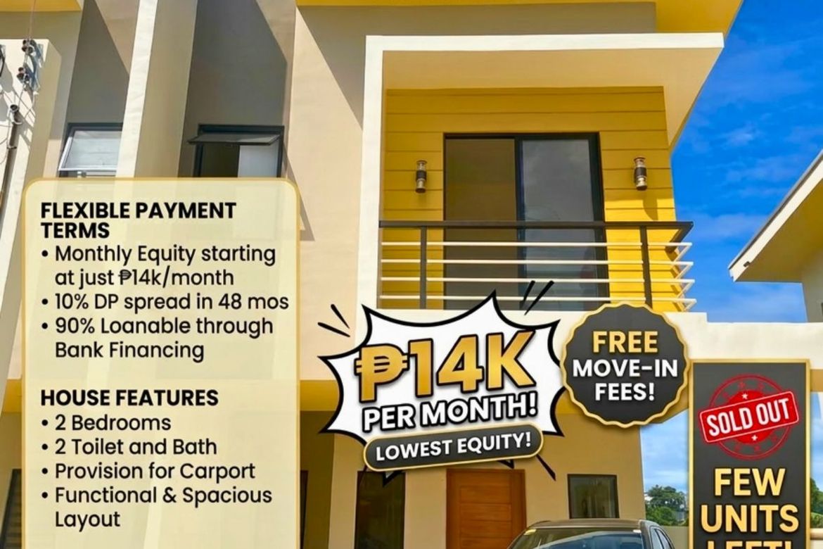 2 Bedroom House for Sale in Poblacion, Cordoba, Cebu