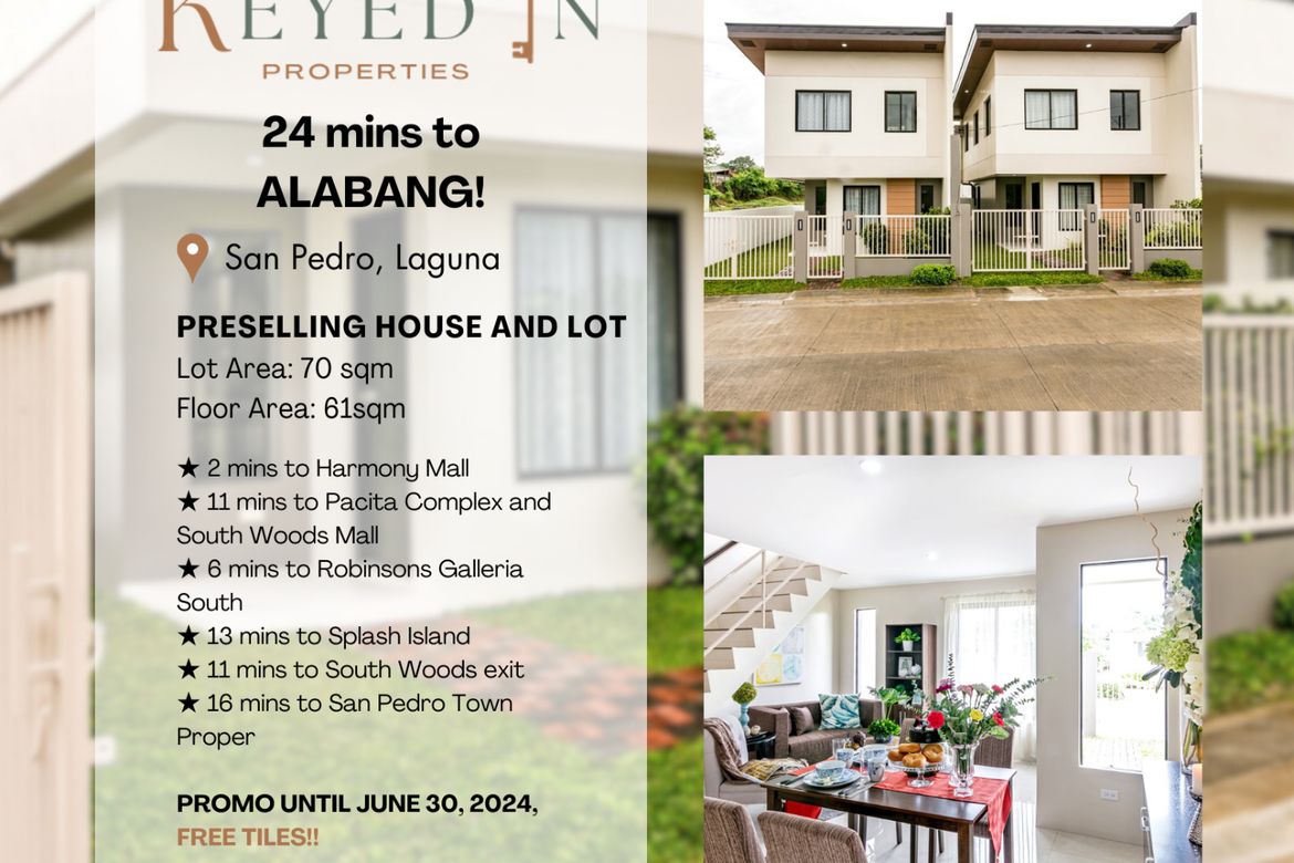 2 Bedroom House for Sale in San Vicente, San Pedro, Laguna