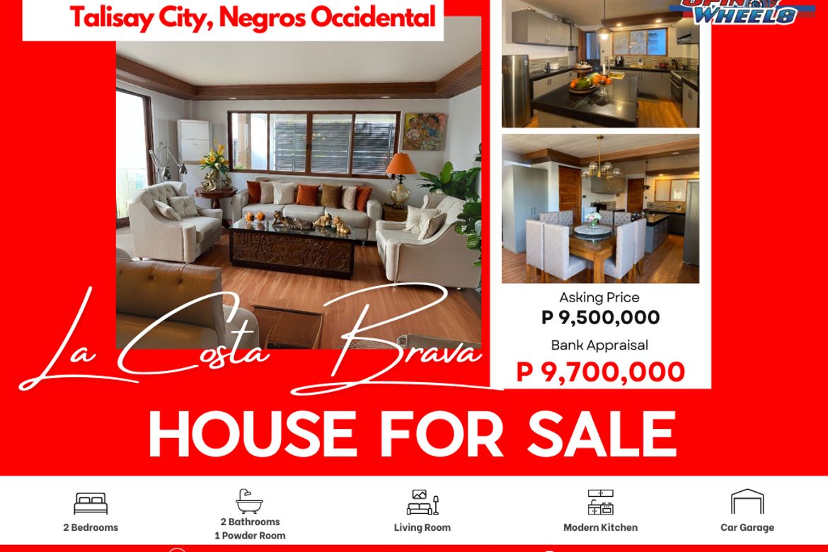 2 Bedroom House for Sale in Zone 15, Talisay, Negros Occidental