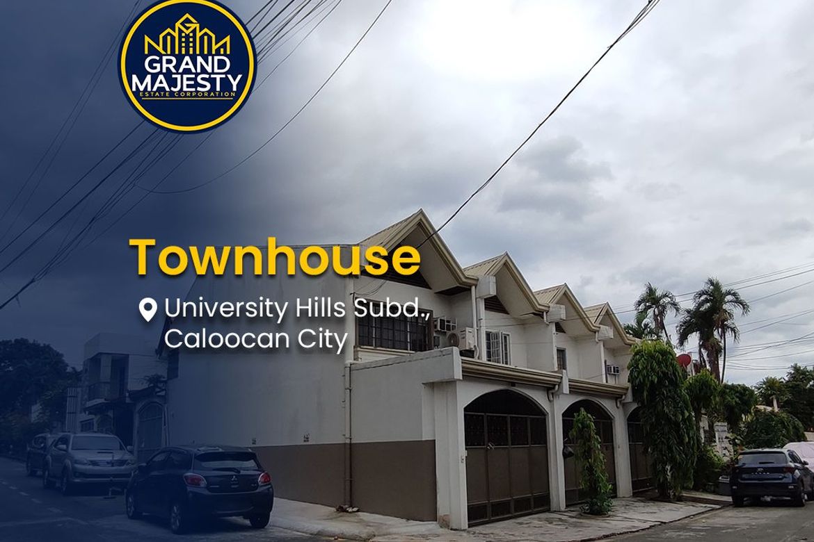 2 Bedroom Townhouse for Sale in Barangay 93, Caloocan, Metro Manila near LRT-1 Monumento