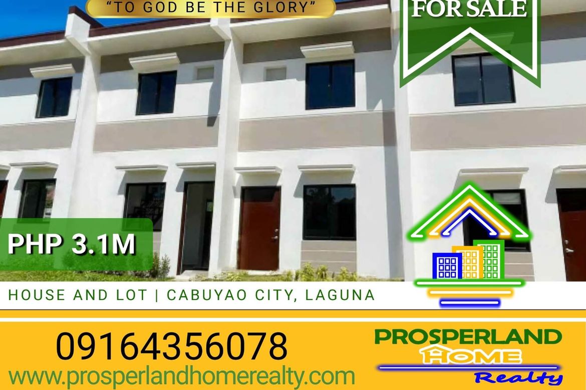2 Bedroom Townhouse for Sale in Barangay Tres, Cabuyao, Laguna
