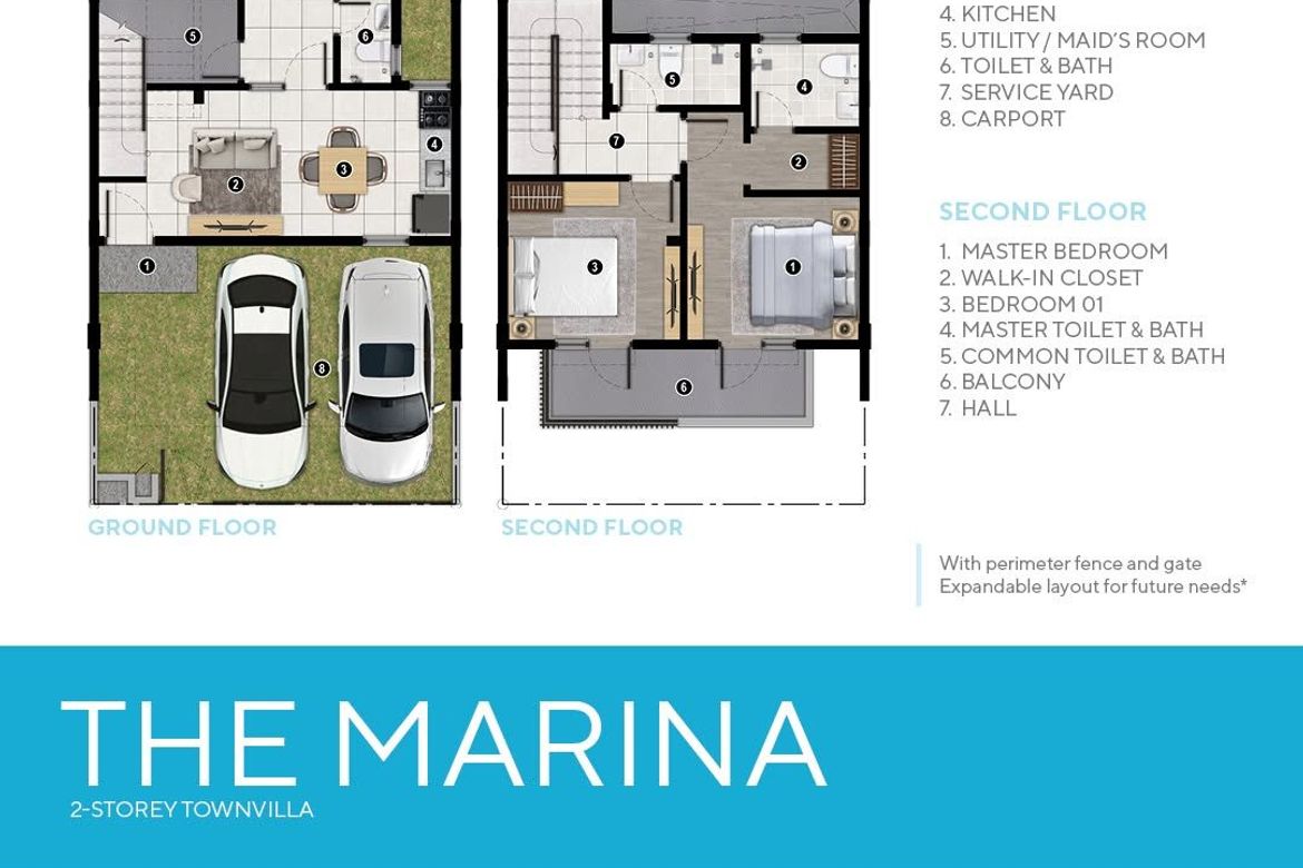 2 Bedroom Townhouse for Sale in Cerulean Residences, San Francisco, General Trias, Cavite – photo 2