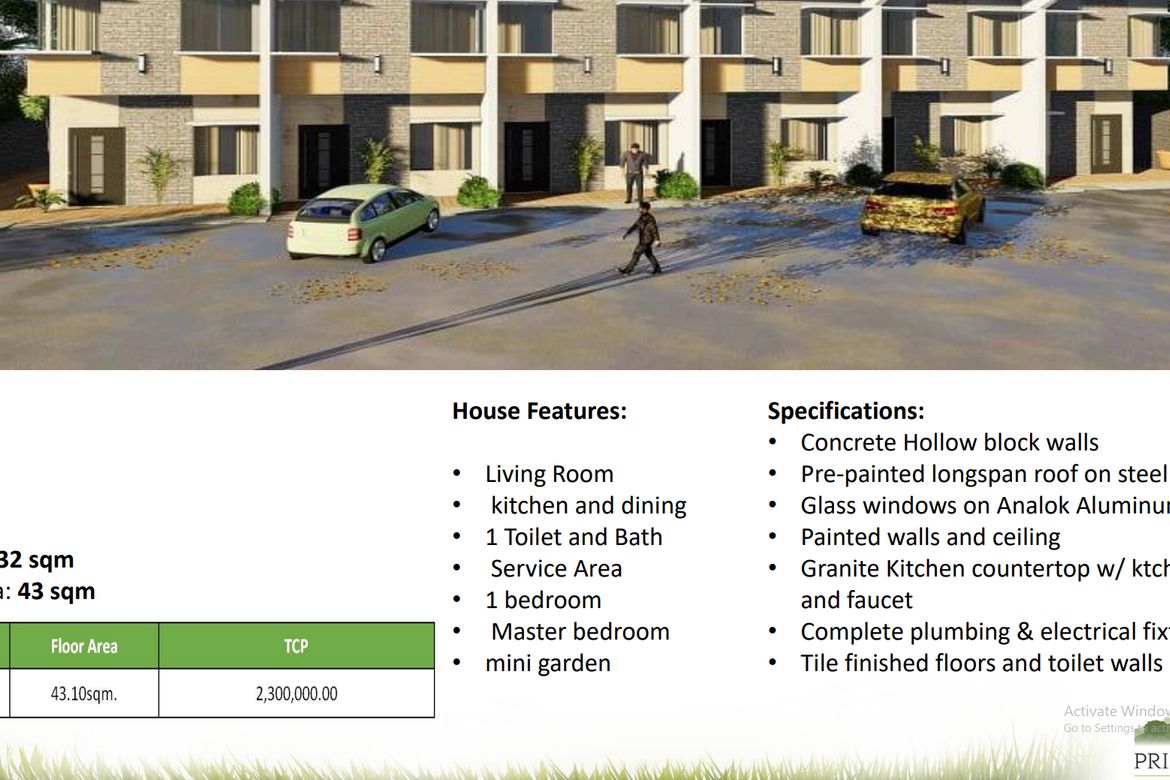 2 Bedroom Townhouse for Sale in Linao, Talisay, Cebu – photo 2
