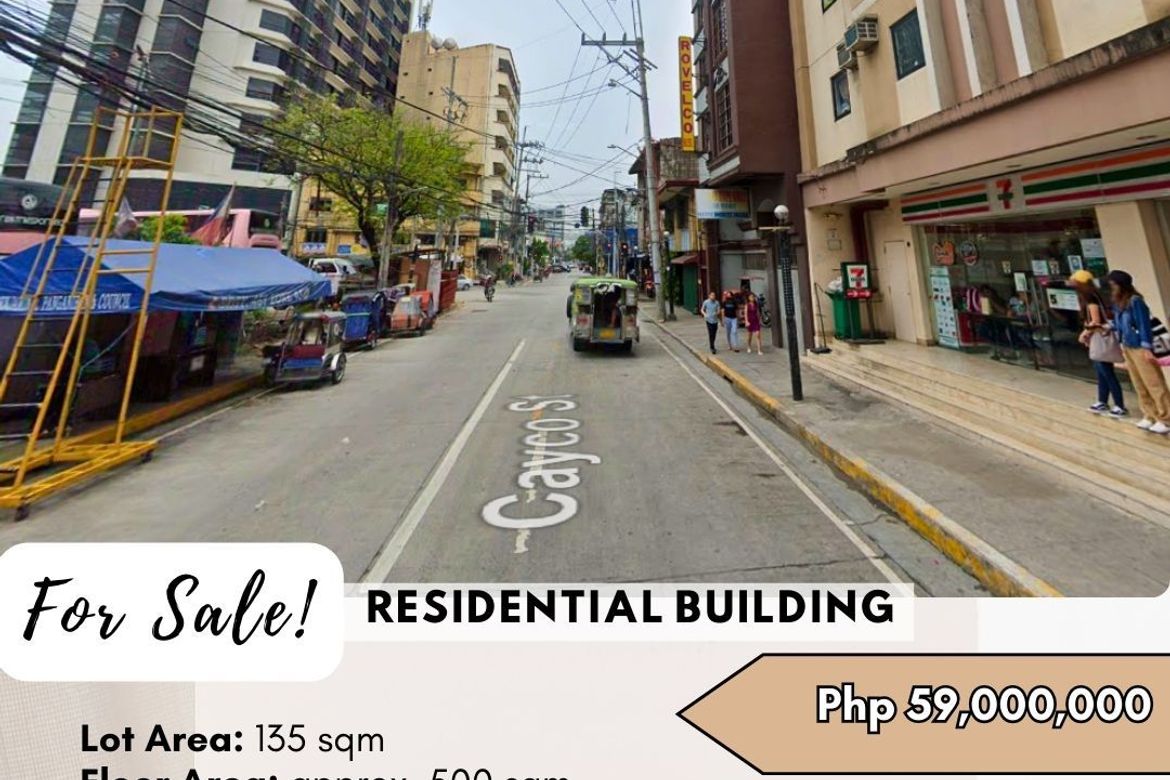 21 Bedroom Commercial for Sale in Manila, Metro Manila near LRT-2 Legarda