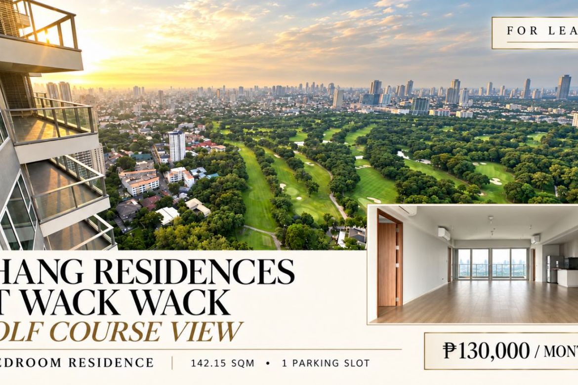 3 Bedroom Apartment for Rent in Wack-Wack Greenhills, Mandaluyong, Metro Manila near MRT-3 Shaw Boulevard