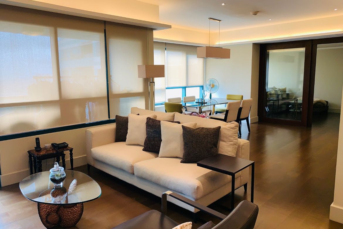 3 Bedroom Condo for Rent in Edades Tower, Rockwell, Makati, Metro Manila near MRT-3 Guadalupe