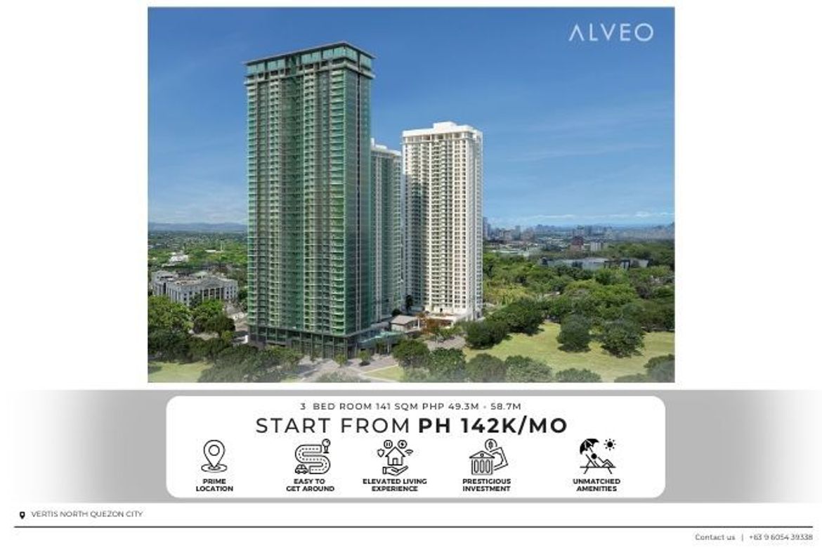 3 Bedroom Condo for Sale in Bagong Pag-Asa, Quezon City, Metro Manila near MRT-3 North Avenue – photo 7