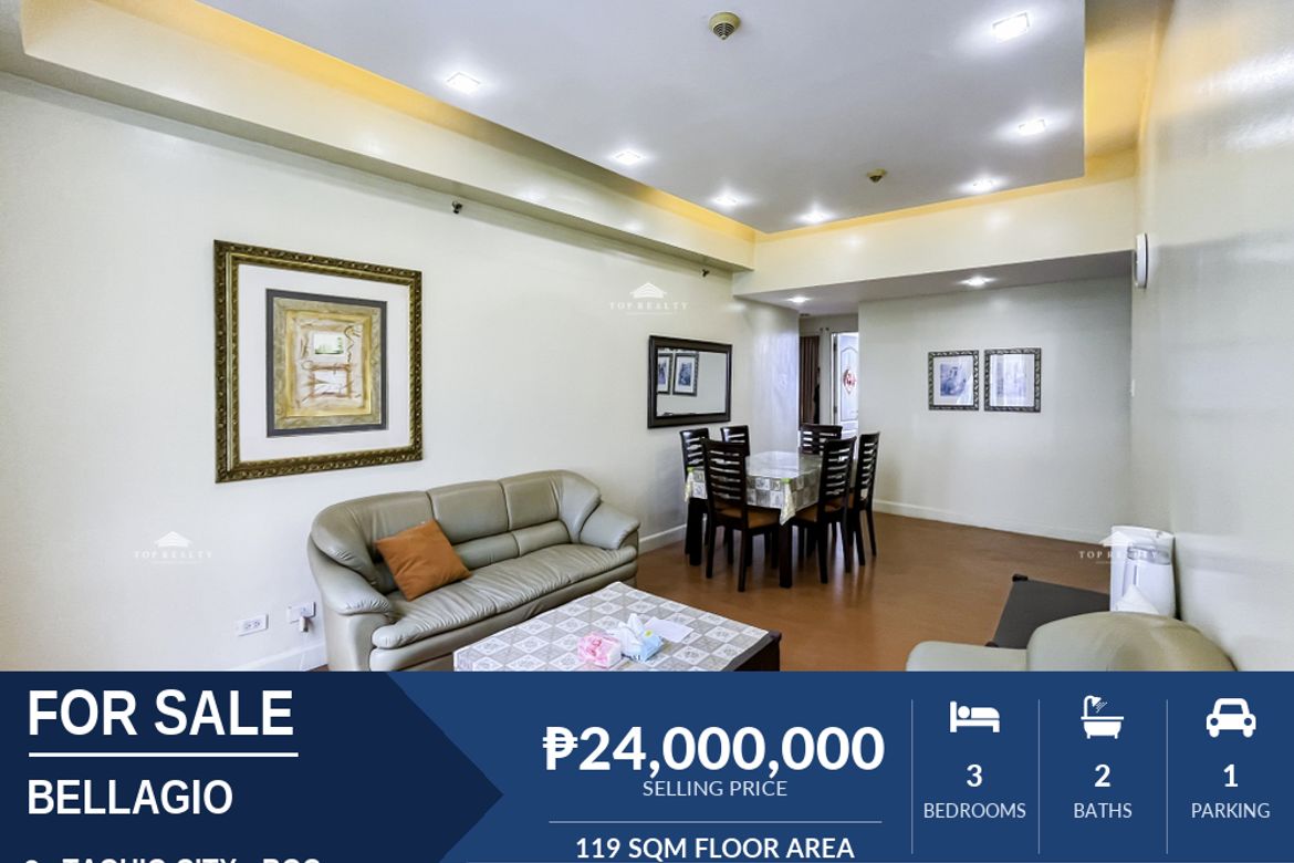 3 Bedroom Condo for Sale in BGC, Taguig