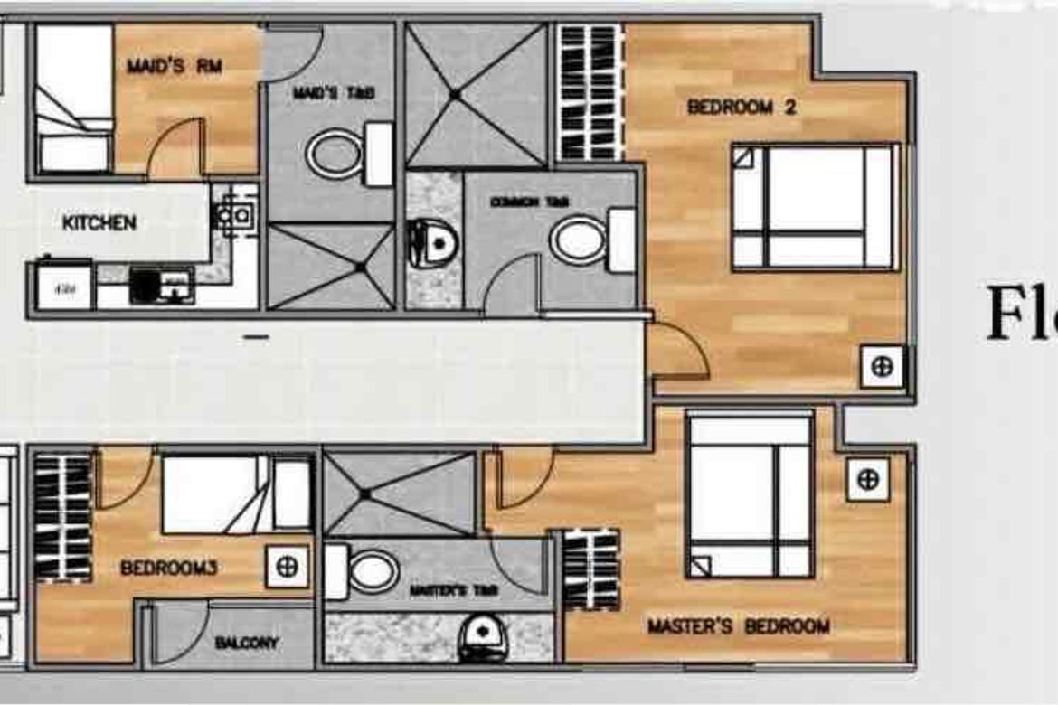3 Bedroom Condo for Sale in BGC, Taguig, Metro Manila