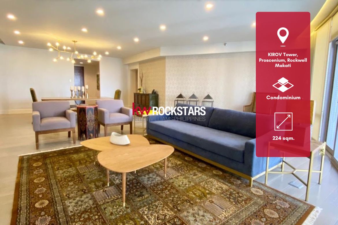 3 Bedroom Condo for Sale in Guadalupe Viejo, Makati, Metro Manila near MRT-3 Guadalupe