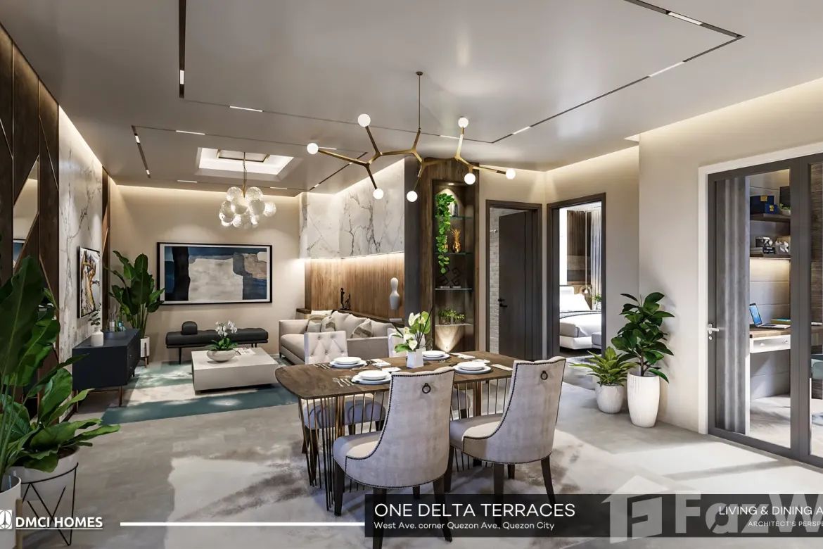 3 Bedroom Condo for Sale in One Delta Terraces, West Triangle, Quezon City, Metro Manila – photo 3