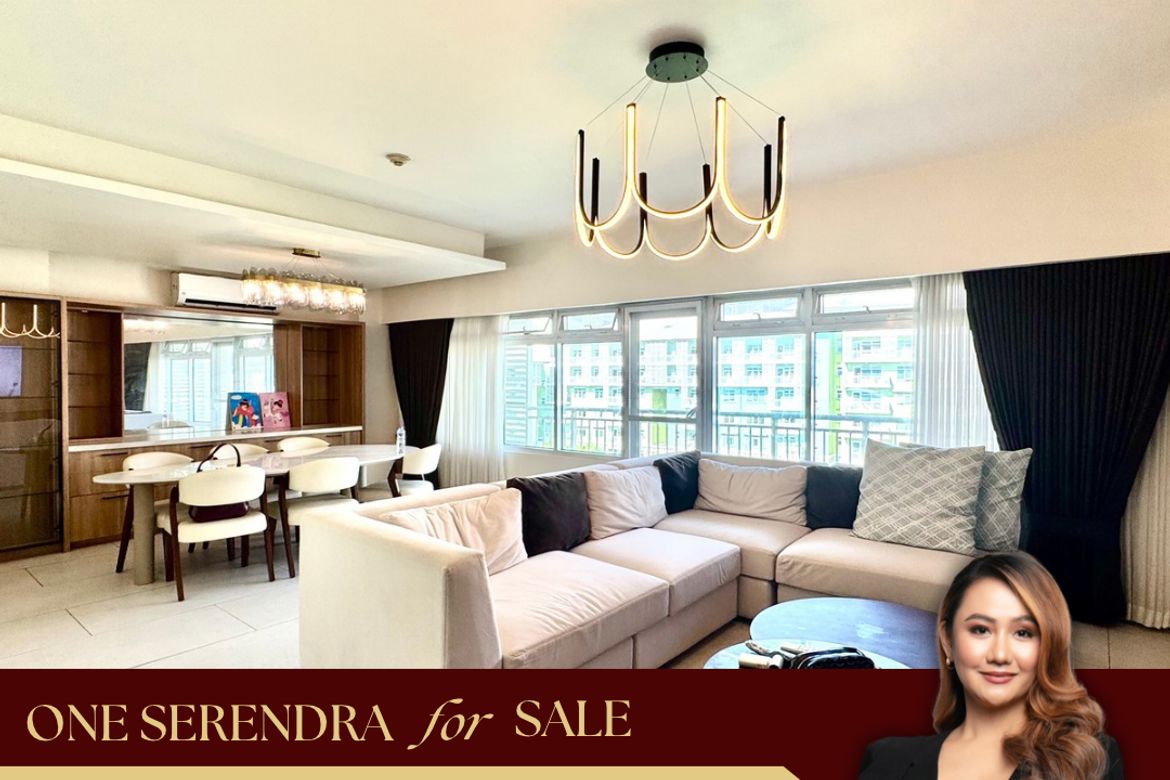 3 Bedroom Condo for Sale in One Serendra, BGC, Taguig, Metro Manila