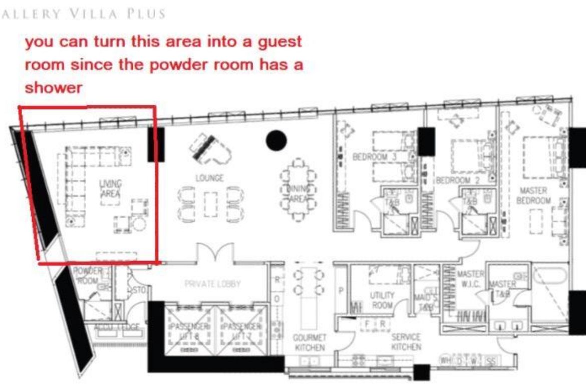 3 Bedroom Condo for Sale in Park Central Towers, Urdaneta, Makati, Metro Manila near MRT-3 Ayala – photo 2