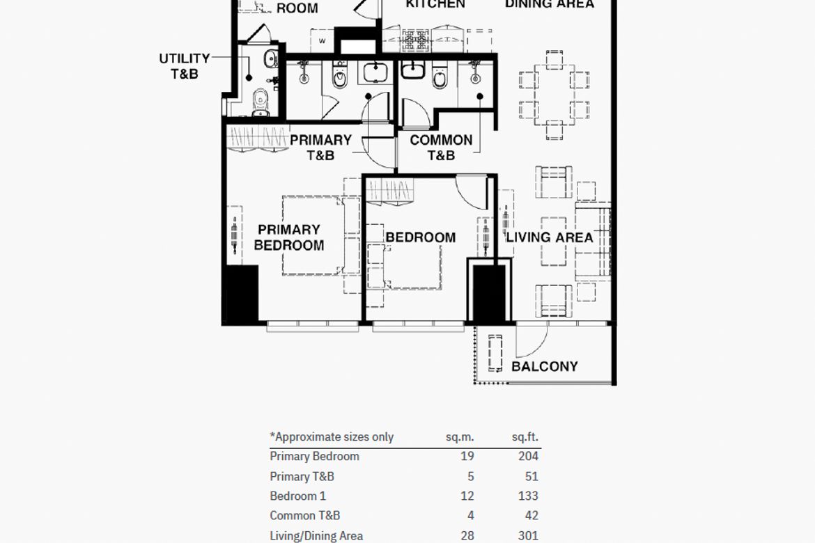 3 Bedroom Condo for Sale in Park East Place, BGC, Taguig – photo 13