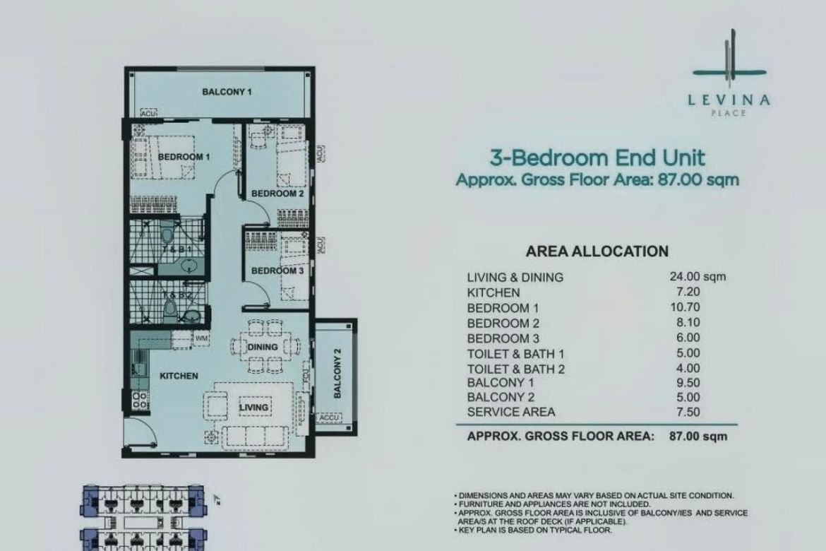 3 Bedroom Condo for Sale in Rosario, Pasig, Metro Manila – photo 2