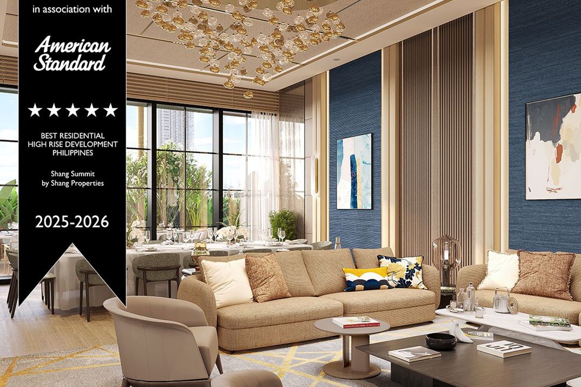 3 Bedroom Condo for Sale in Shang Summit, South Triangle, Quezon City, Metro Manila near MRT-3 Kamuning