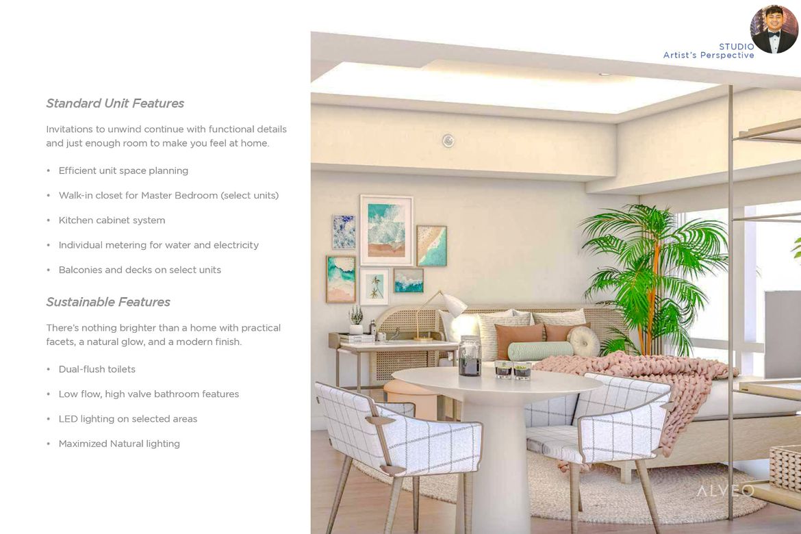 3 Bedroom Condo for Sale in Solinea by Alveo Land, Luz, Cebu City, Cebu – photo 2