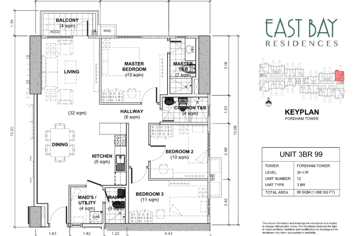 3 Bedroom Condo for Sale in Sucat, Muntinlupa, Metro Manila – photo 7