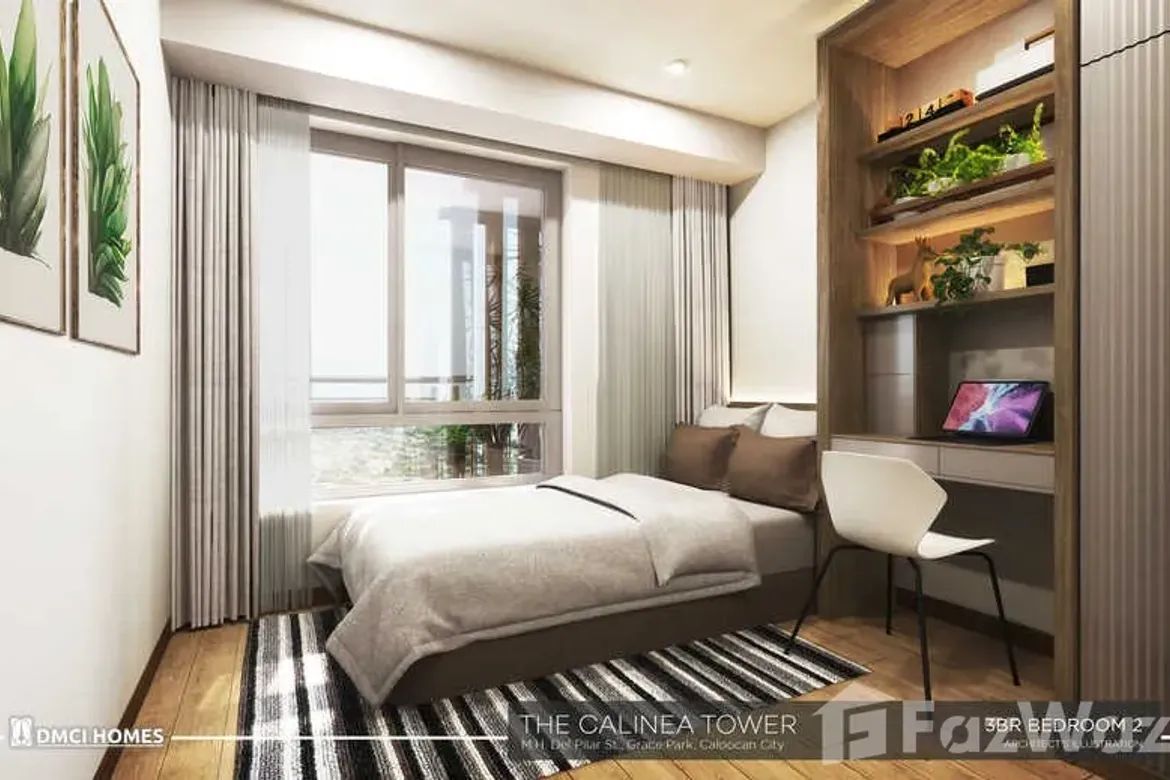 3 Bedroom Condo for Sale in The Calinea Tower, Barangay 91, Caloocan, Metro Manila near LRT-1 Monumento – photo 4