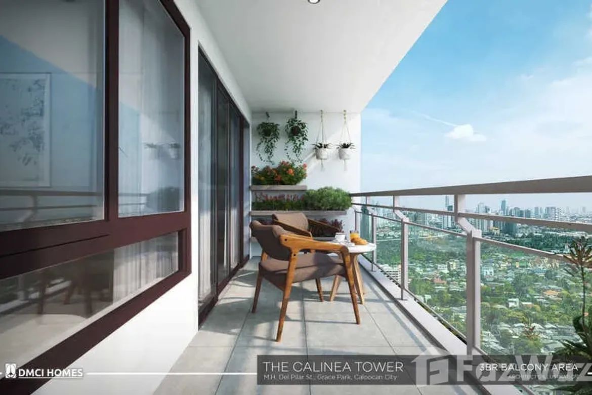 3 Bedroom Condo for Sale in The Calinea Tower, Barangay 91, Caloocan, Metro Manila near LRT-1 Monumento – photo 3