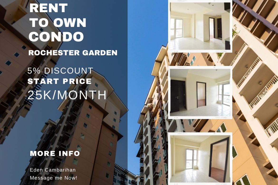 3 Bedroom Condo for Sale in The Rochester, San Joaquin, Pasig, Metro Manila