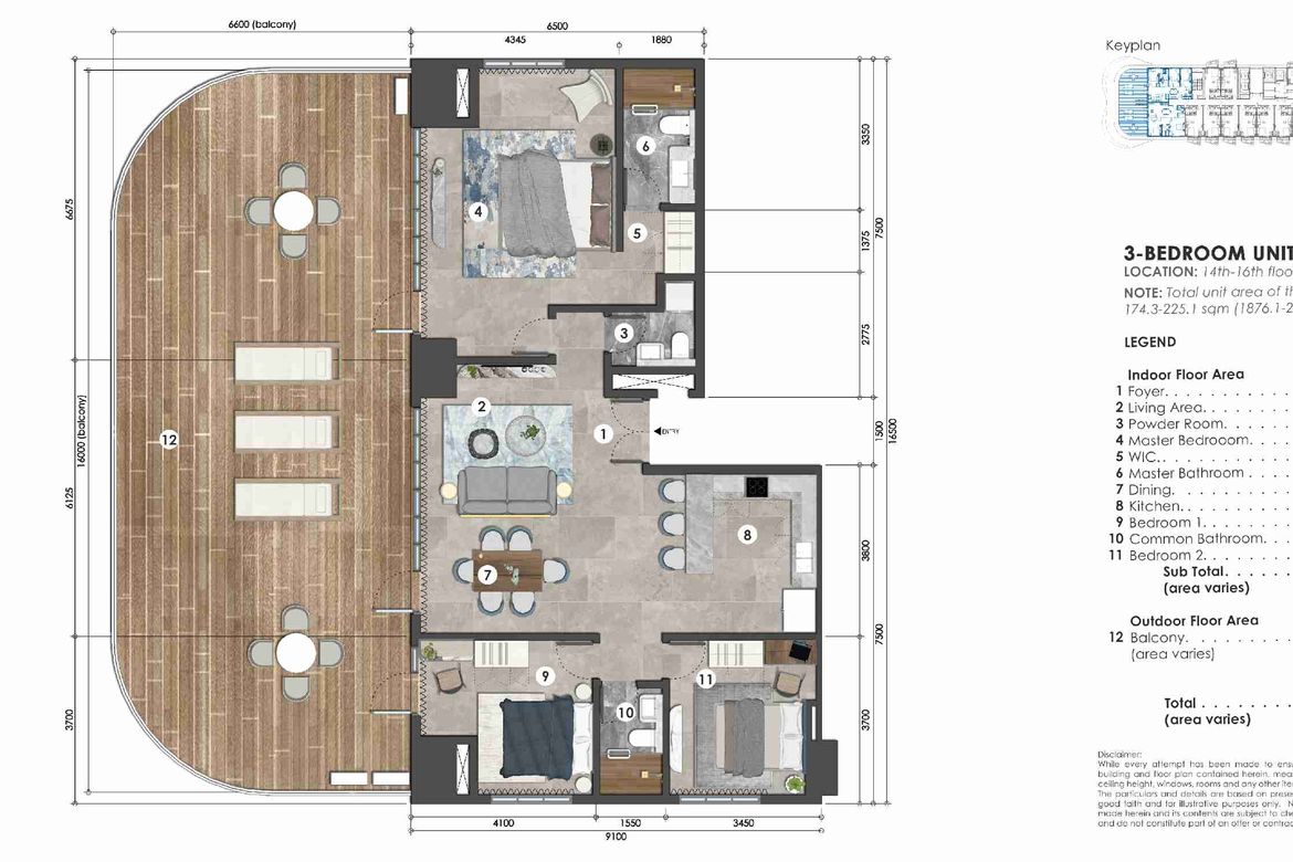 3 Bedroom Condo for Sale in The Spinnaker at Club Laiya, Laiya-Aplaya, San Juan, Batangas – photo 6