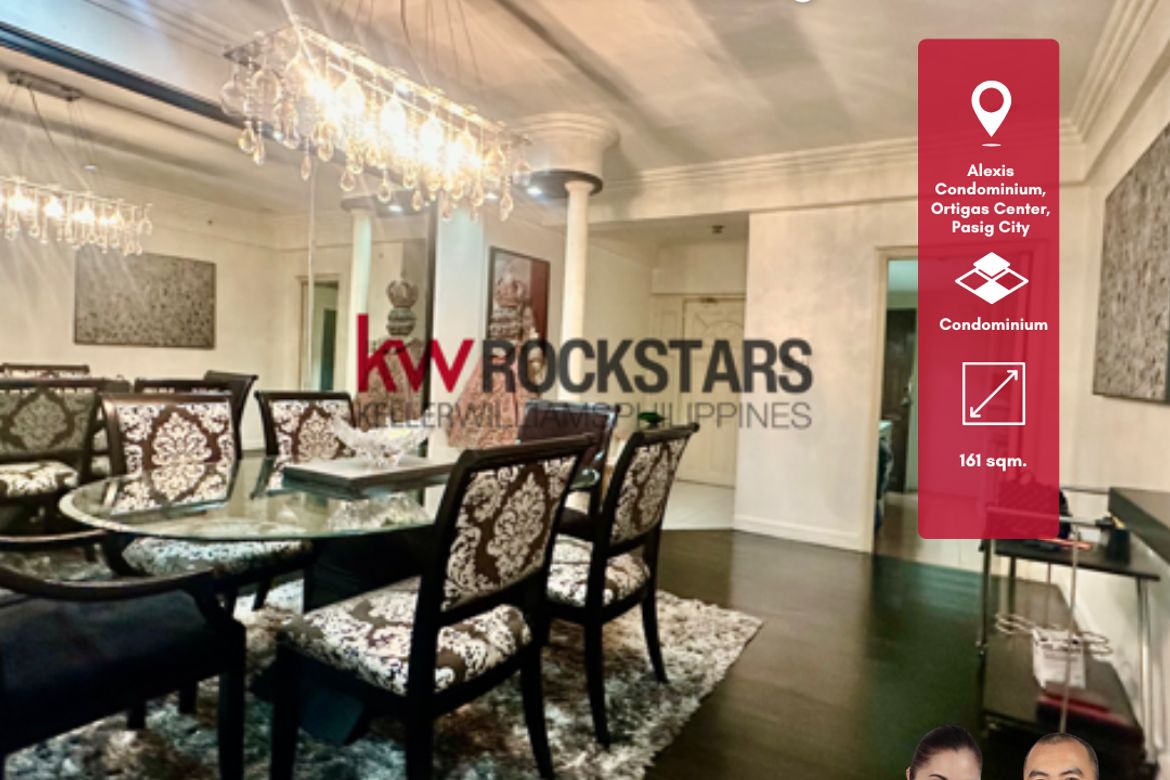3 Bedroom Condo for Sale in Ugong, Pasig, Metro Manila