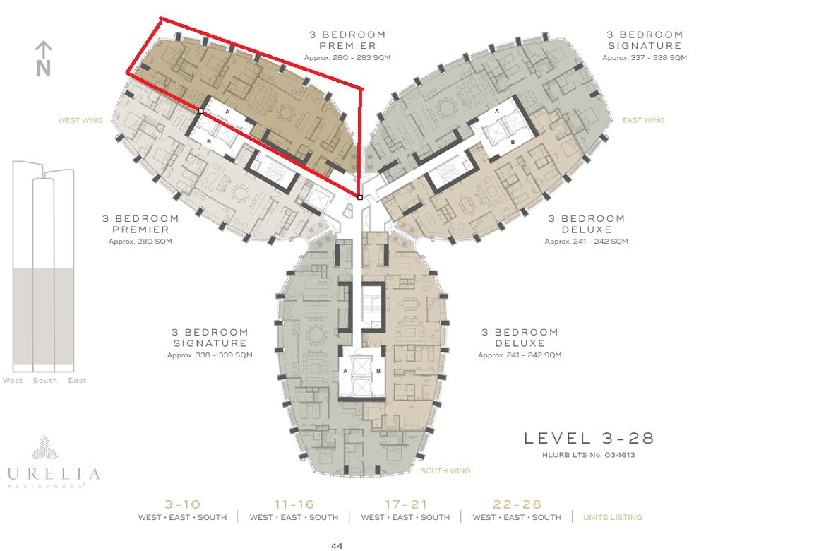 3 Bedroom Condo for Sale in Ususan, Taguig, Metro Manila