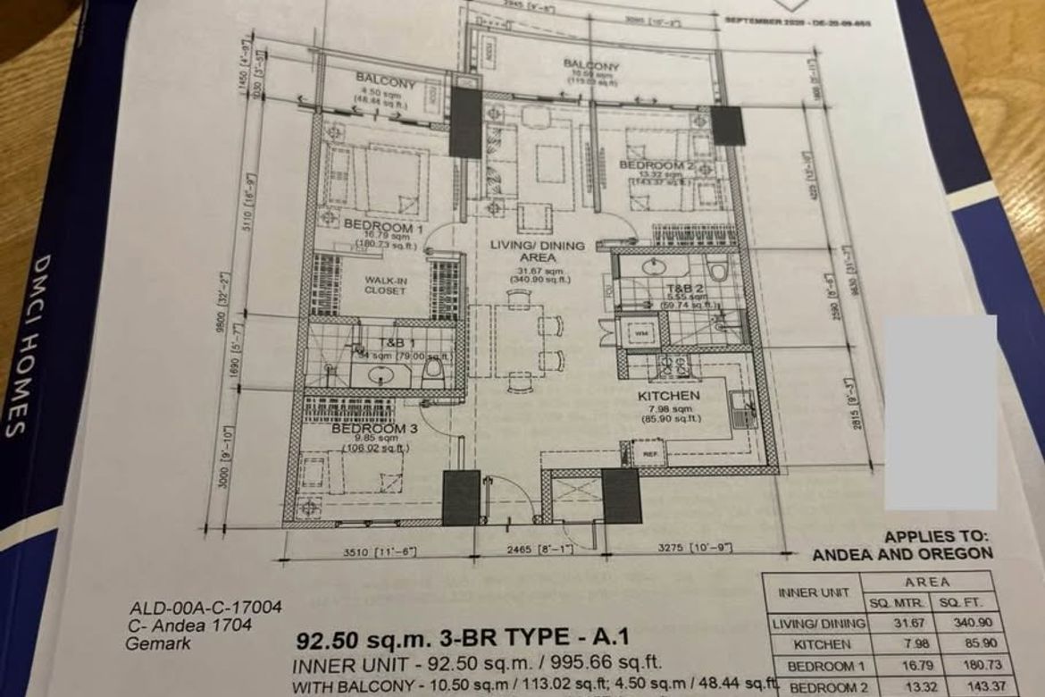 3 Bedroom Condo for Sale in Ususan, Taguig, Metro Manila – photo 3