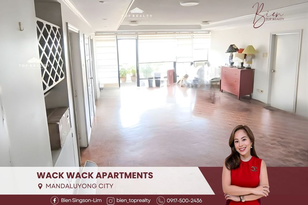 3 Bedroom Condo for Sale in Wack-Wack Greenhills, Mandaluyong, Metro Manila near MRT-3 Ortigas