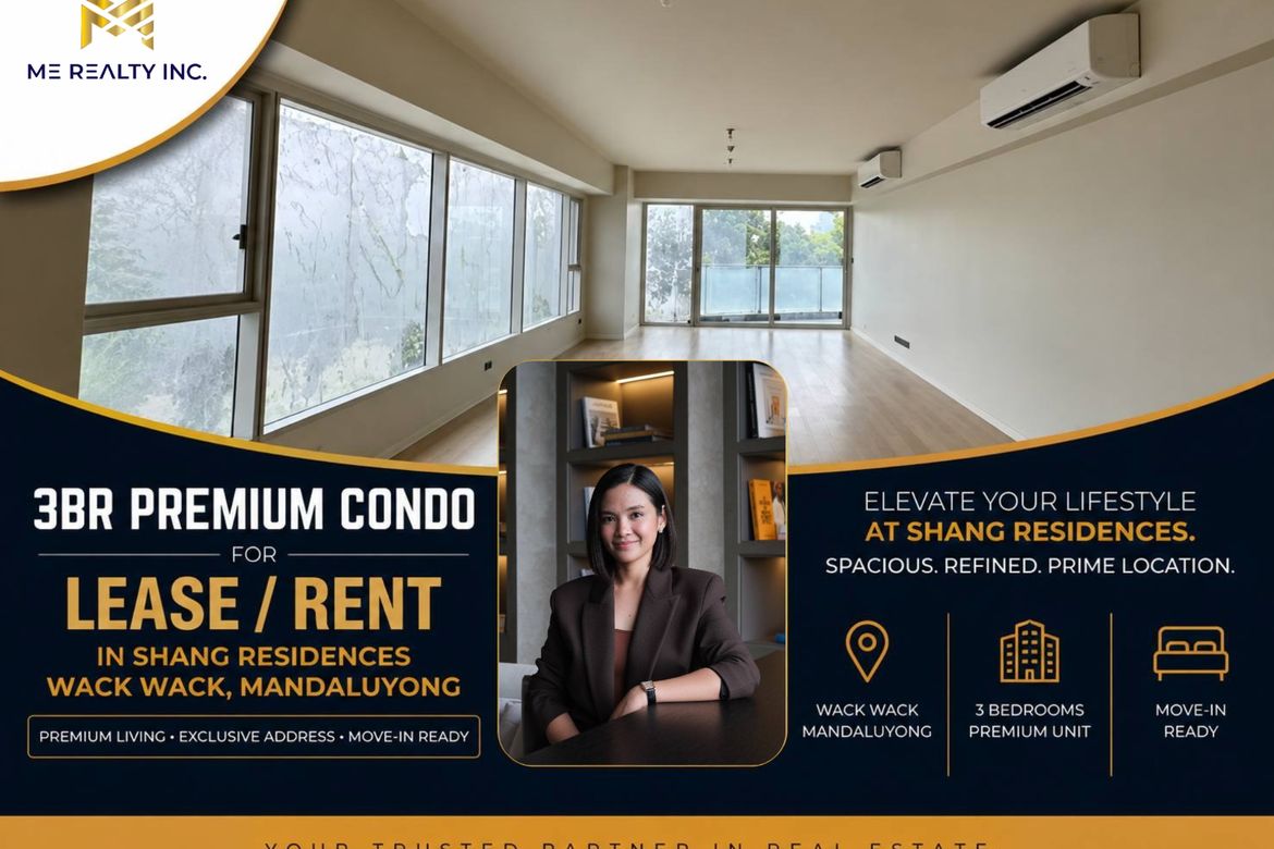 3 Bedroom Condo for Sale in Wack-Wack Greenhills, Mandaluyong, Metro Manila near MRT-3 Ortigas