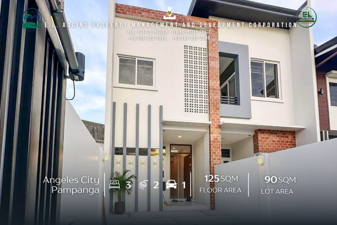 3 Bedroom House for Rent in Malabanias, Angeles, Pampanga