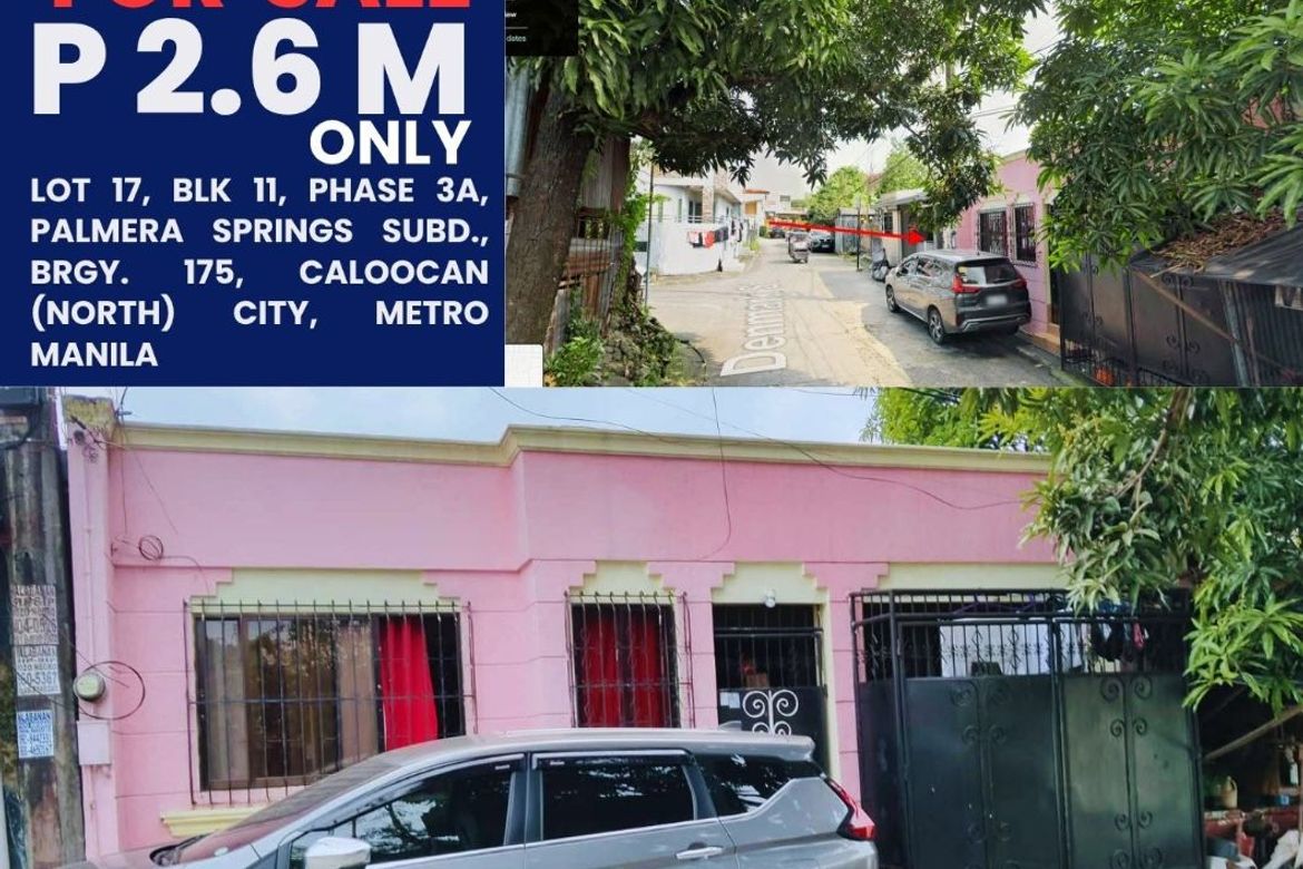 3 Bedroom House for Sale in Barangay 171, Caloocan, Metro Manila