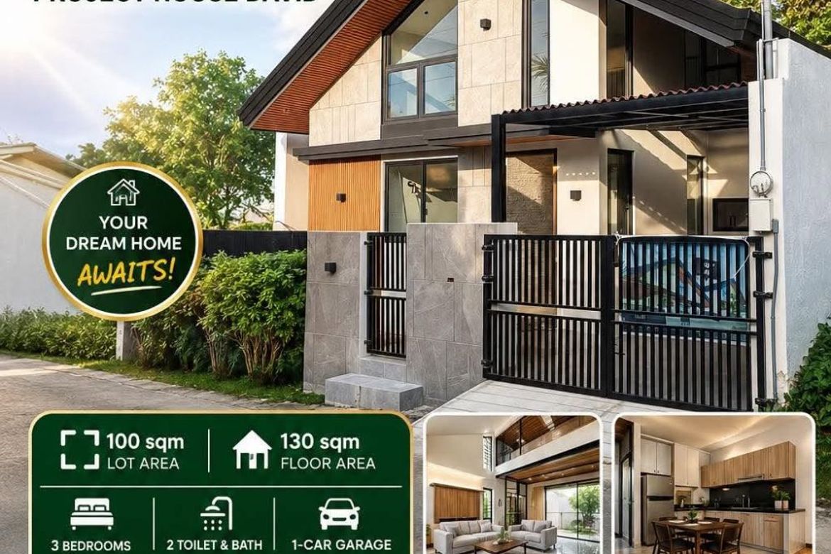 3 Bedroom House for Sale in Cabantian, Davao City, Davao del Sur