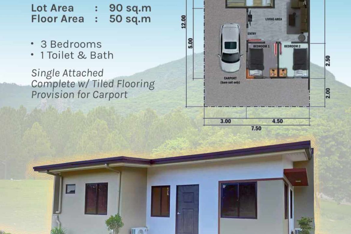3 Bedroom House for Sale in Palinpinon, Valencia, Negros Oriental